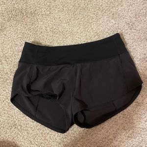 Lululemon Speed Up shorts